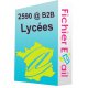 Fichier des lycées