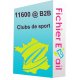 Fichier des clubs de sport