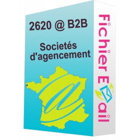 Fichier de societés d'agencement de magasins, bureaux, cafés...