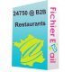 Fichier des restaurants