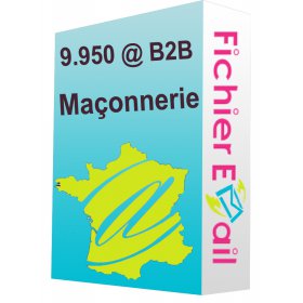 Fichier des Entreprise maçonnerie